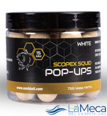 POP UP NASH WHITE SCOPEX SQUID 15MM 75GR