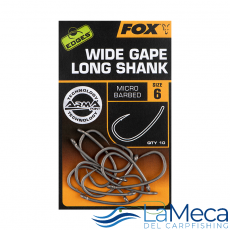 ANZUELO FOX EDGES WIDE GAPE LONG SHANK