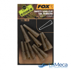 SAFETY LEAD CLIP TAIL RUBBERS FOX CAMO 7