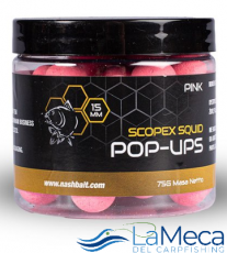 POP UPS NASH SCOPEX SQUID ROSA 15MM