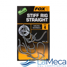 ANZUELO FOX EDGES™ STIFF RIG STRAIGHT