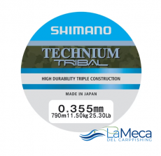 SHIMANO MAINLINE LINEA TECHNIUM TRIBAL 790M 0.355MM 11.5KG CAMOU