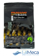 BOILIES ORGANIC HEMP 18MM 1KG MASSIVE BAITS