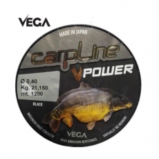 VEGA CARPLINE MONOFILAMENTO POWER BLACK 1000 m 0,35mm 15,80kg