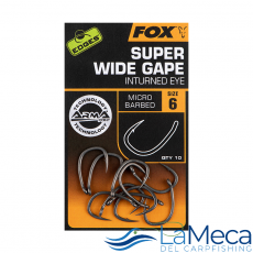 ANZUELO FOX EDGES SUPER WIDE GAPE INTURNED EYE